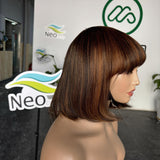 short bob wig human hair