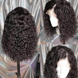 Neobeauty Hair Water Wave Bob Wigs Transparent Lace 13x4 Short Lace Front Wig Affordable Human Hair Wigs