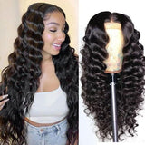 Neobeauty Hair Loose Wave Wig 13x4 Lace Front Wig Invisible HD Transparent Lace Frontal Wigs