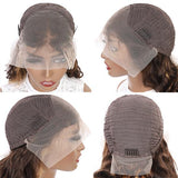 Neobeauty Hair 30 Inch Glueless Highlight Wigs Curly Hair Lace Front Wig Honey Blonde Highlights Wig