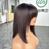 8 inch bob wig human hair