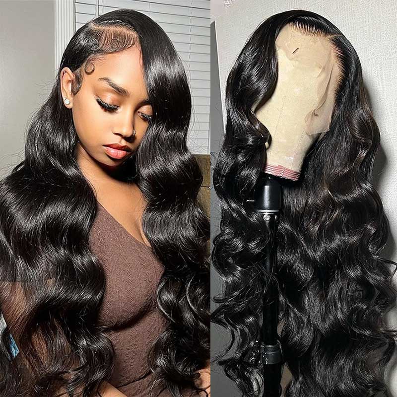 Neobeauty Hair Body Wave HD Lace Wig Human Hair 13x4 Invisible Lace Wig Pre Cut Glueless Lace Wigs