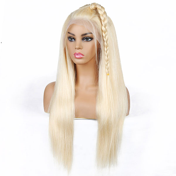 2# Live Products Neobeauty Density 150% Blonde Human Hair Wigs 13x6 Lace Frontal Wig 613 Straight Hair
