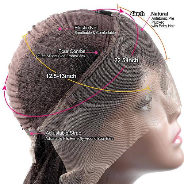 Neobeauty Hair Loose Wave Wig 13x4 Lace Front Wig Invisible HD Transparent Lace Frontal Wigs