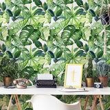 Peel and Stick Wallpaper Boho Mushroom Removable Stick on Contact Paper for Bathroom Black/Brown/Green