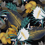 Peel and Stick Wallpaper Boho Mushroom Removable Stick on Contact Paper for Bathroom Black/Brown/Green