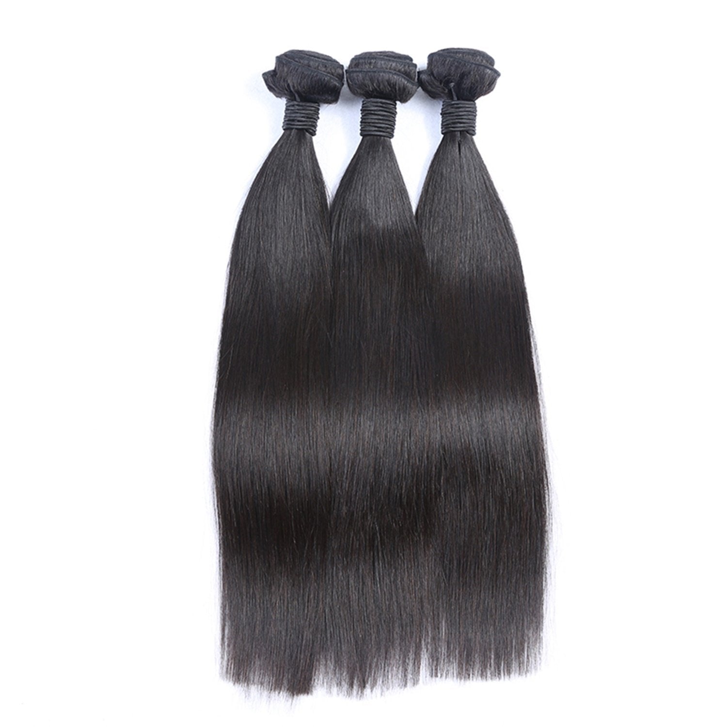 Straight Brazilian Hair 3 Bundles Pack - Neobeauty Hair