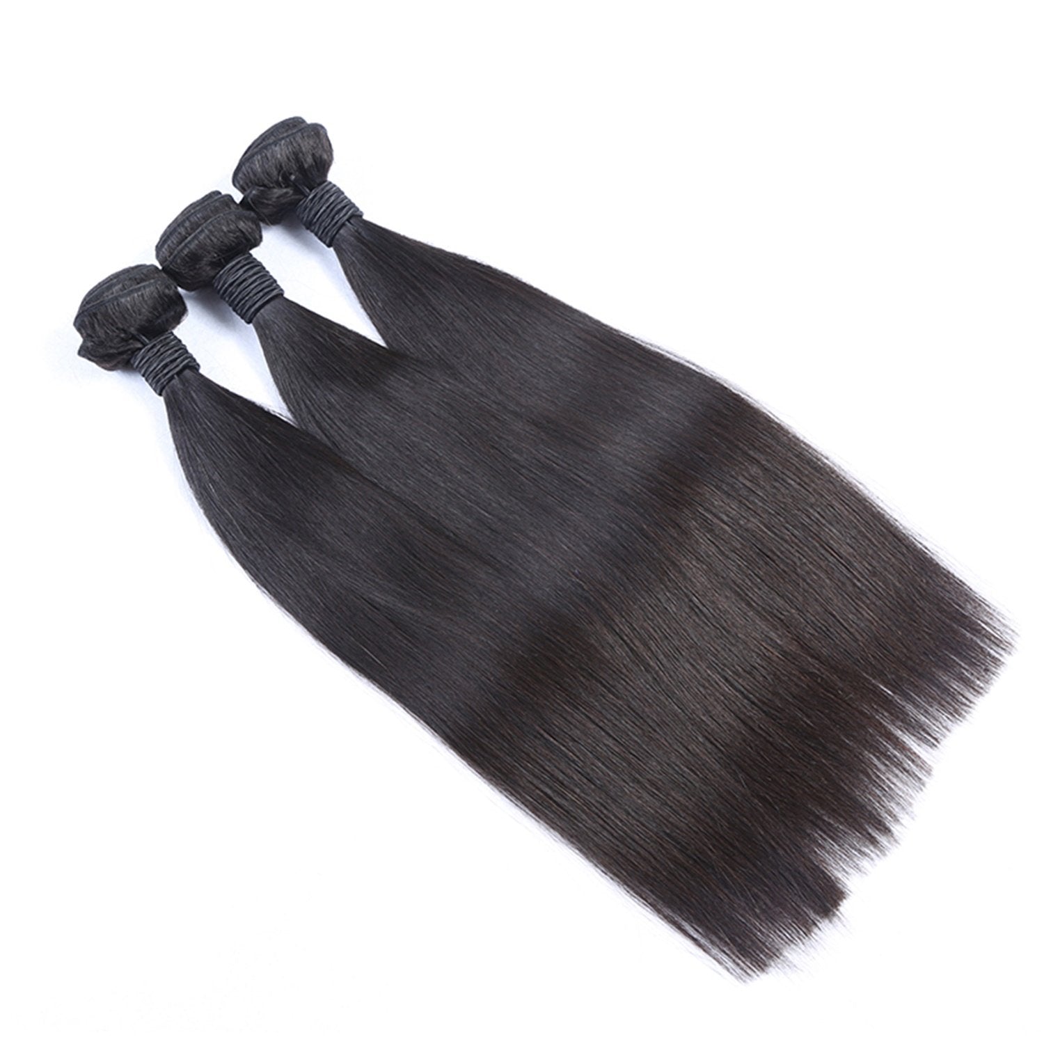 Straight Brazilian Hair 3 Bundles Pack - Neobeauty Hair