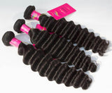Loose Deep Brazilian Hair 3 Bundles Pack