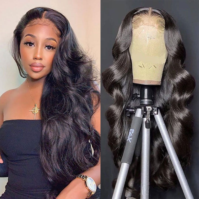Neobeauty Undetectable 13x4 Lace Front Wigs Body Wave Human Hair Wigs