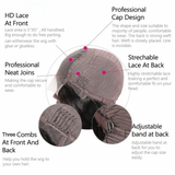 Neo Beauty hair Glueless 5x5 Undetectable HD Lace Closure Wig Straight High Density-Limited Time Offer