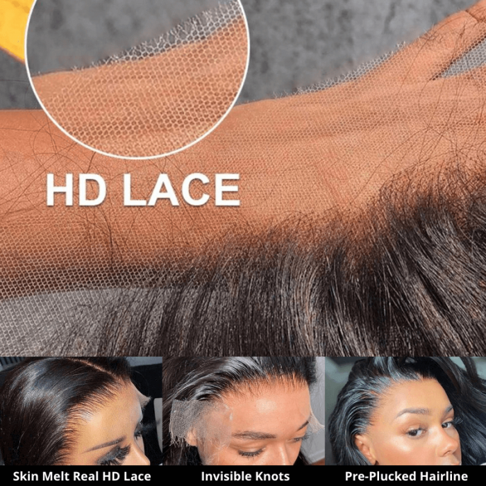 Neo Beauty hair Glueless 5x5 Undetectable HD Lace Closure Wig Straight High Density-Limited Time Offer