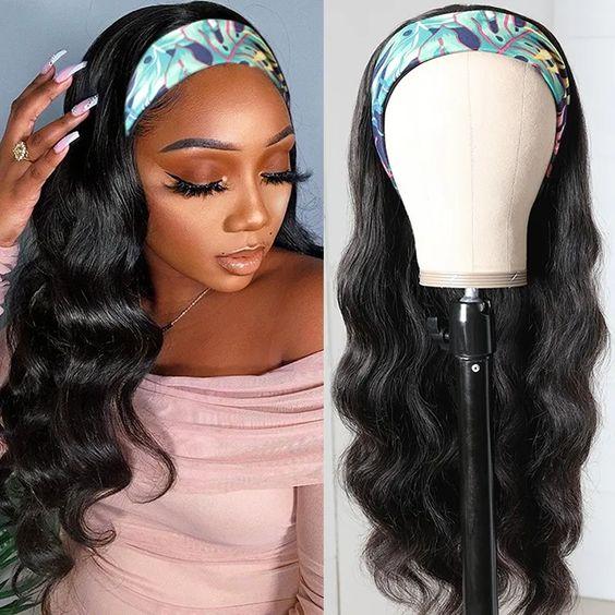 Neobeauty Hair Body Wave Headband Wig Human Hair Wigs Glueless Virgin Hair Headband Wigs Wholesale and Supply