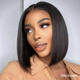 Undetectable Lace Glueless 4x4 Closure Bob Wig | Pre Bleached Knots Wholesale and Supplier
