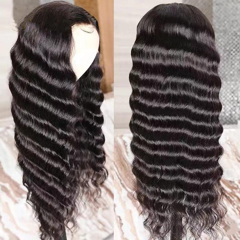 Neobeauty Density 150% Loose Deep Wave Wig 4x4 Glueless Lace Wig HD Lace Closure Wig