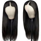 Neobeauty Hair Density 150% Straight Hair V Part Wig Human Hair Wigs Thin U Part Wigs
