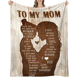 Dear Mom - From Son - Personalized Giant Love Letter Blanket