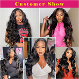 Neobeauty Hair Body Wave HD Lace Wig Human Hair 13x4 Invisible Lace Wig Pre Cut Glueless Lace Wigs