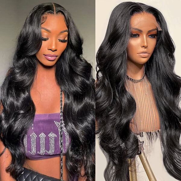 Neobeauty Hair 30 Inch 5x5 Closure Wig Body Wave Transparent Lace Human Hair Wigs Glueless Lace Wigs