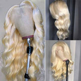 Neobeauty Hair 613 Blonde Hair Glueless Lace Frontal Wig Body Wave Human Hair Wig HD Lace Wig