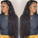 Neo Beauty hair Lace Wigs Natural Pre-plucked Long Curly Wig 4x0.75 / 13x4 Lace 100% Human Hair