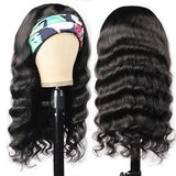 Neobeauty Headband Human Hair Wig Loose Deep Wave None Lace Wigs