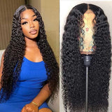 Neobeauty Hair Deep Wave Hair Lace Closure Wig 6x6 Deep Part Lace Closure Wig 100% Human Hair Wigs