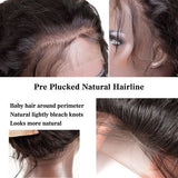 38 Inch Straight Human Hair Wig Brazilian Hair 4x4 Lace Closure Wig for Black Women Neobeauty 180% Density
