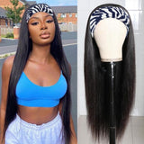 Neobeauty hair Density 130% Straight Hair Glueless Headband Wig Human Hair Wig For Black Women