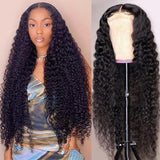Neo Beauty hair Glueless 5x5 HD Glueless Lace Closure Wig Deep Wave Human Hair Density 150%