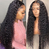 Neobeauty Curly Hair 6x6 Closure Wig Deep Part Glueless Lace Human Hair Wigs Pre Plucked with Baby Hair