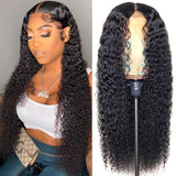 Neobeauty 13x4 HD Transparent Lace Front Human Hair Wigs Malaysian Jerry Curly Frontal Wigs