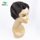 Affordable Short Nuna Finger Wave Wig For Black Women - Neobeauty Hair