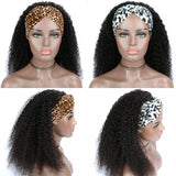 Head Band Wig Curly Hair Headband Wigs Human Hair With Headbands