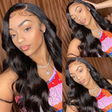 Neobeauty Undetectable 13x4 Lace Front Wigs Body Wave Human Hair Wigs
