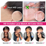 Neobeauty 150% Density Human Hair HD Lace Wigs Water Wave 13x4 Lace Frontal Wig Virgin Hair