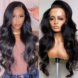 Lynnabeauty Hair 5x5 HD Lace Closure Wigs Virgin Straight Wig Pre Plucked Natural Black Human Hair Wigs for Women Bettyou Series