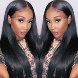 Neobeauty Hair 210% Density 4x4 Lace Front Wig Human Hair Straight Wig on Sale