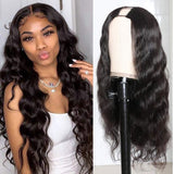 Neobeauty Hair Afforadble V Part Wigs Body Wave Human Hair Wigs for Women Glueless on Sale