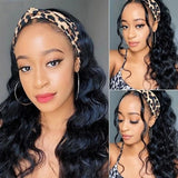 Neobeauty Hair Body Wave Headband Wig Human Hair Wigs Glueless Virgin Hair Headband Wigs Wholesale and Supply