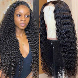 Neobeauty Hair Beginner Friendly Lace Wig 4x4 Glueless Lace Wig Deep Wave Closure Wig DENSITY 180%