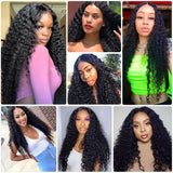 Neobeauty Hair Beginner Friendly Lace Wig 4x4 Glueless Lace Wig Deep Wave Closure Wig DENSITY 180%