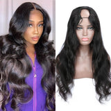 Neobeauty Hair Afforadble V Part Wigs Body Wave Human Hair Wigs for Women Glueless on Sale