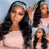 Neobeauty Hair Body Wave Headband Wig Human Hair Wigs Glueless Virgin Hair Headband Wigs Wholesale and Supply