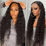 Neobeauty Hair HD Lace Closure Wig Water Wave 6x6 Closure Wig Glueless Lace Human Hair Wigs for Black Women