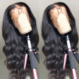 Neo Beauty hair Super Natural Body Wave 13x4 HD Glueless Lace Front Wigs Human Hair 210% Density