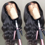 Neo Beauty hair Super Natural Body Wave 13x4 HD Glueless Lace Front Wigs Human Hair 150% Density
