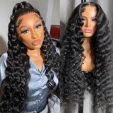 Neobeauty Density 250% 13x4 Lace Front Wig Loose Deep Wave HD Lace Wig Real Human Hair