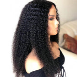 Neobeauty 250% Density Hair Kinky Curly Hair 13x4 Lace Front Wig Transparent Swiss Lace Curly Hair Wigs