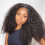 Neobeauty 210% Density Hair Kinky Curly Hair 13x4 Lace Front Wig Transparent Swiss Lace Curly Hair Wigs